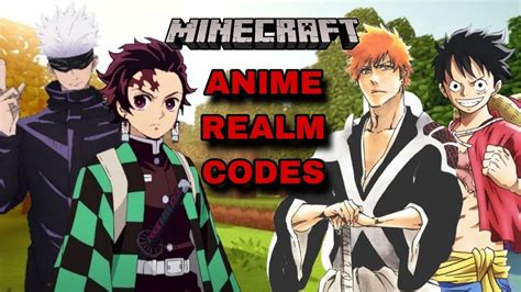 Survival Realm. . Minecraft anime realm codes 2022